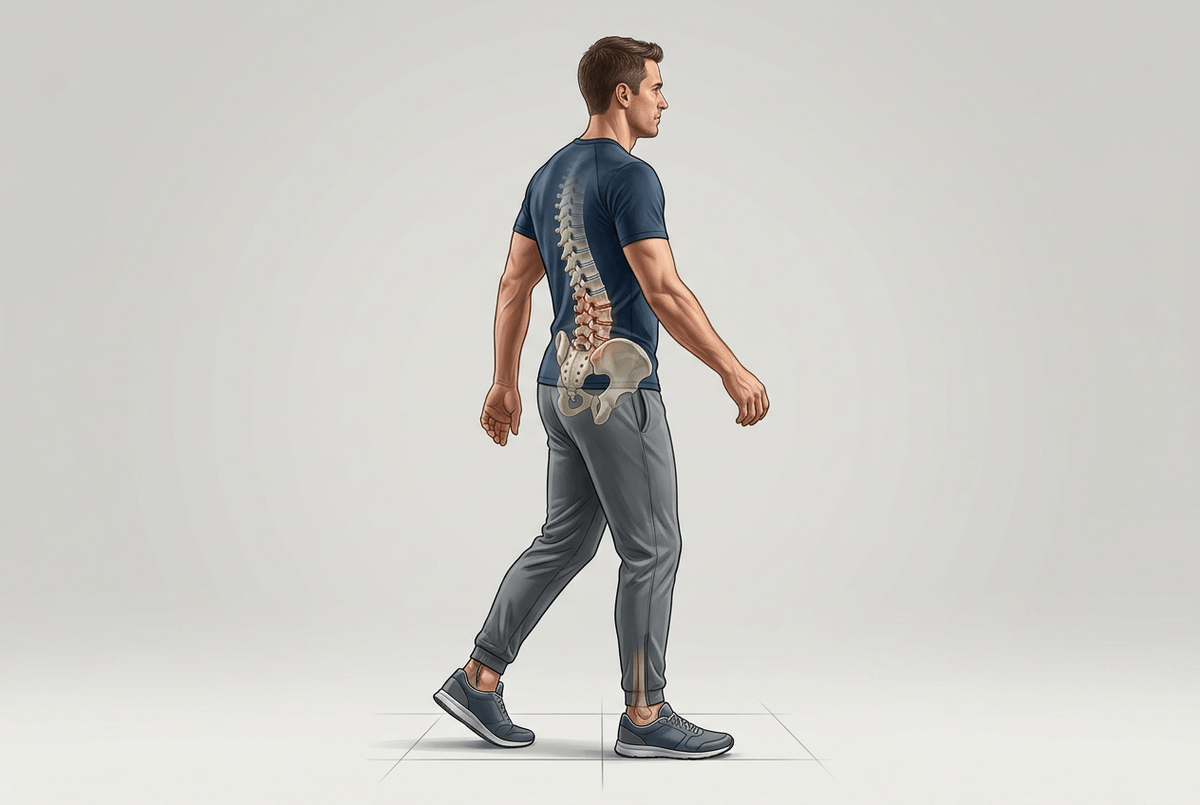 Why lumbar joints wear unevenly over years