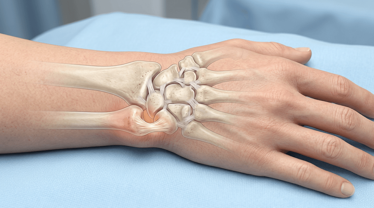 What actually gets injured in wrist and ankle