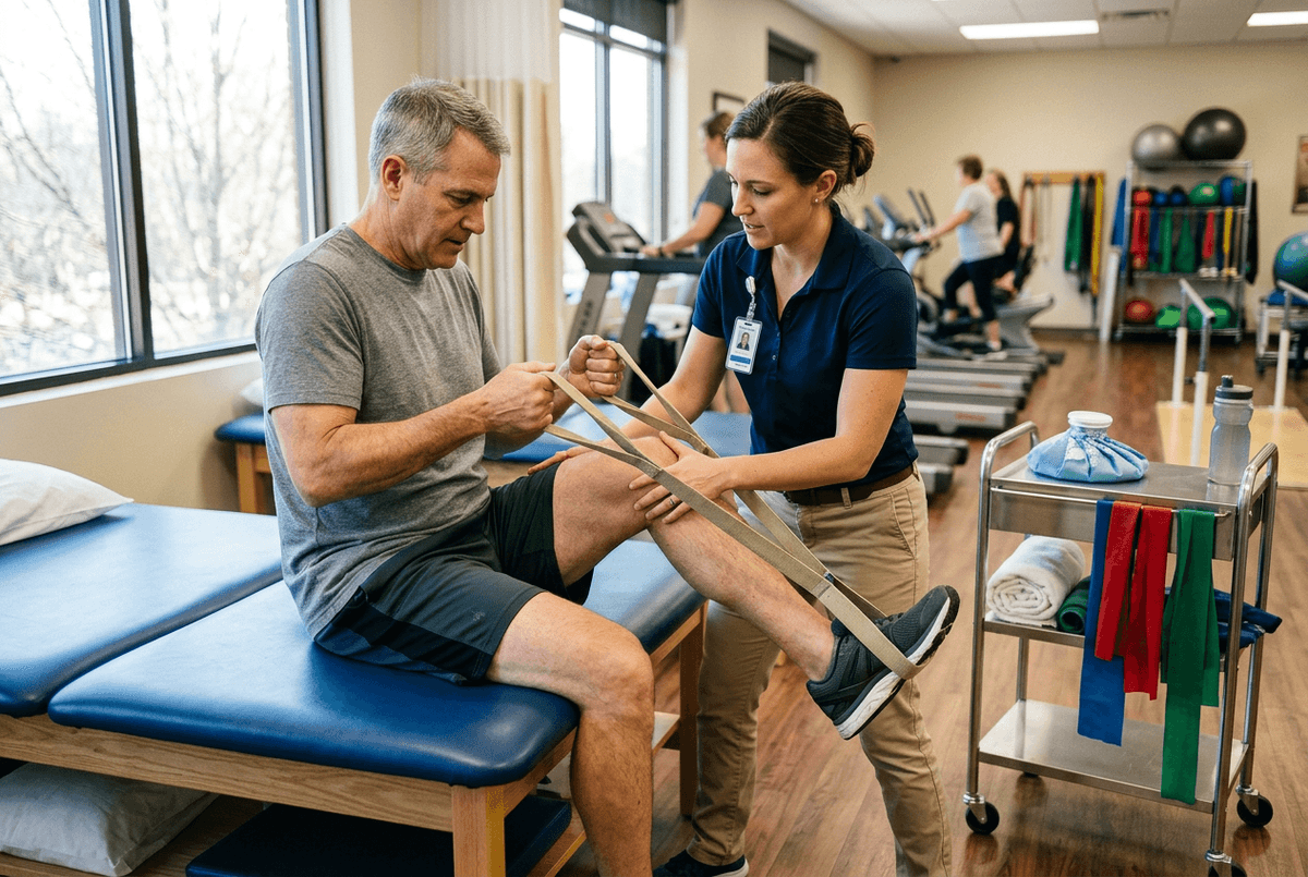 Rehab hurts because it retrains a guarded system